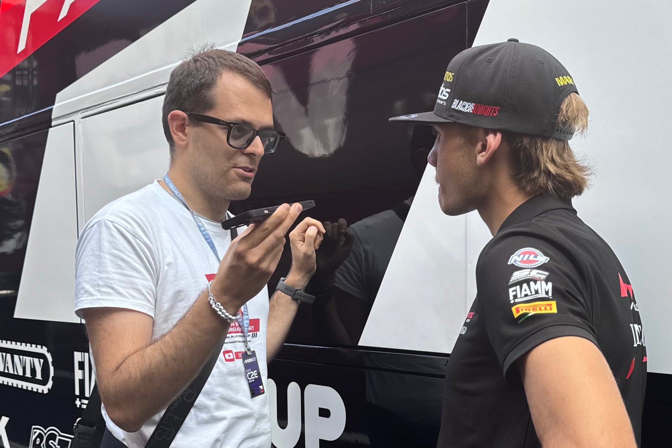 Palmen in Motorradsport