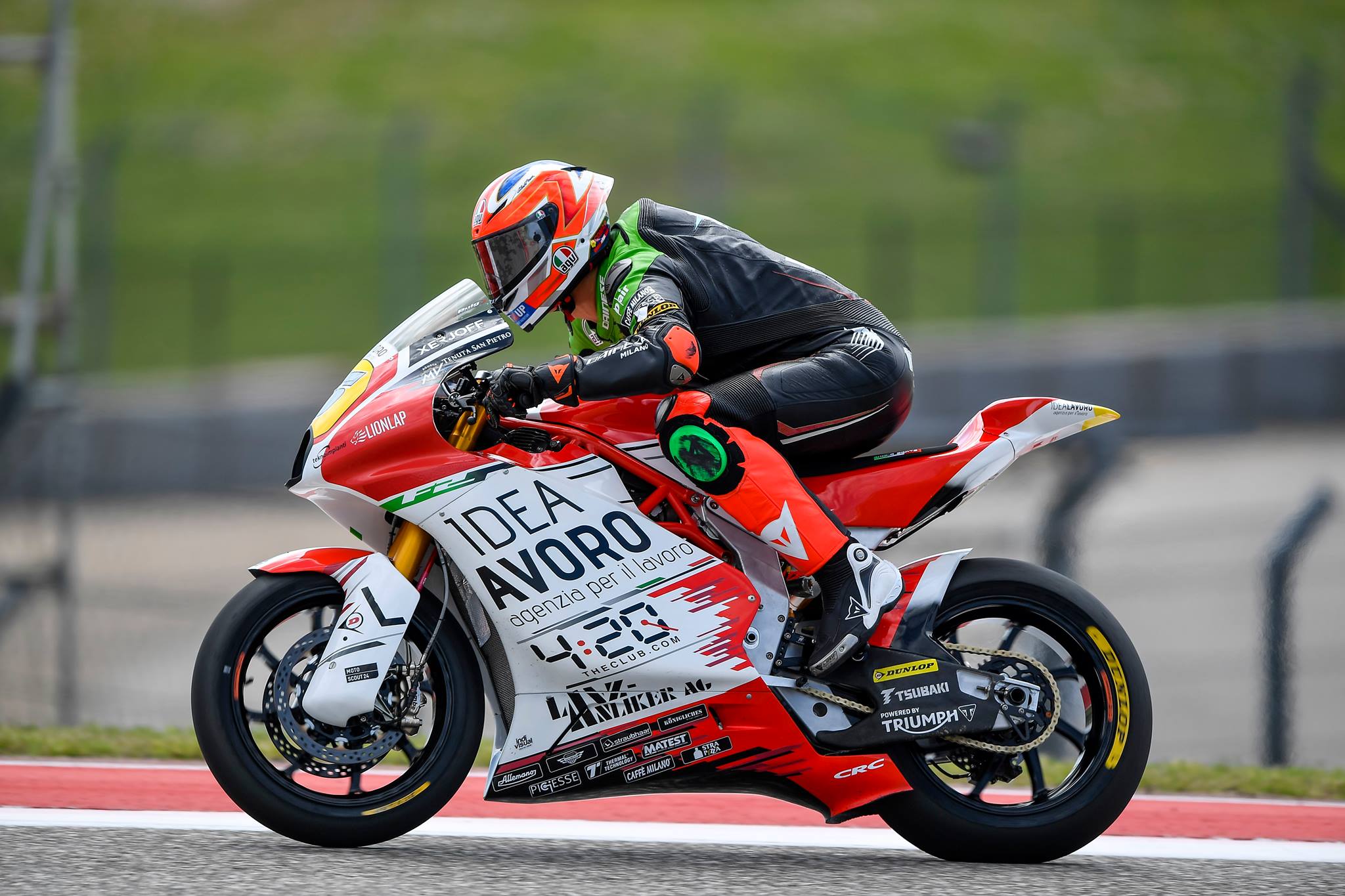 Gabriele Ruiu Moto2 Forward Racing